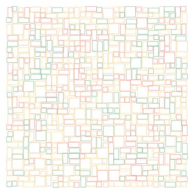 Ofset Quad üretken sanat arkaplan çizimi