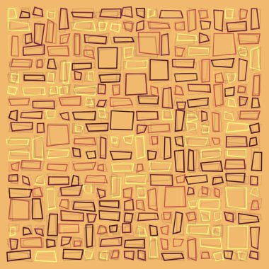 Ofset Quad üretken sanat arkaplan çizimi