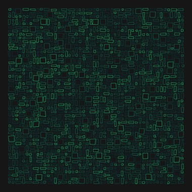 Dikdörtgenli soyut geometrik desen. Vektör illüstrasyonu 