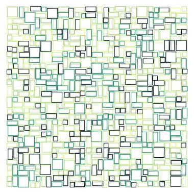 Ofset Quad üretken sanat arkaplan çizimi