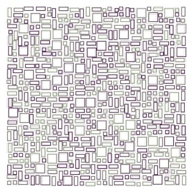 Ofset Quad üretken sanat arkaplan çizimi