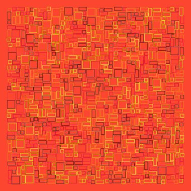 Ofset Quad üretken sanat arkaplan çizimi