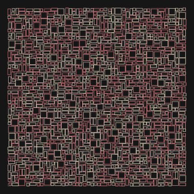 Ofset Quad üretken sanat arkaplan çizimi