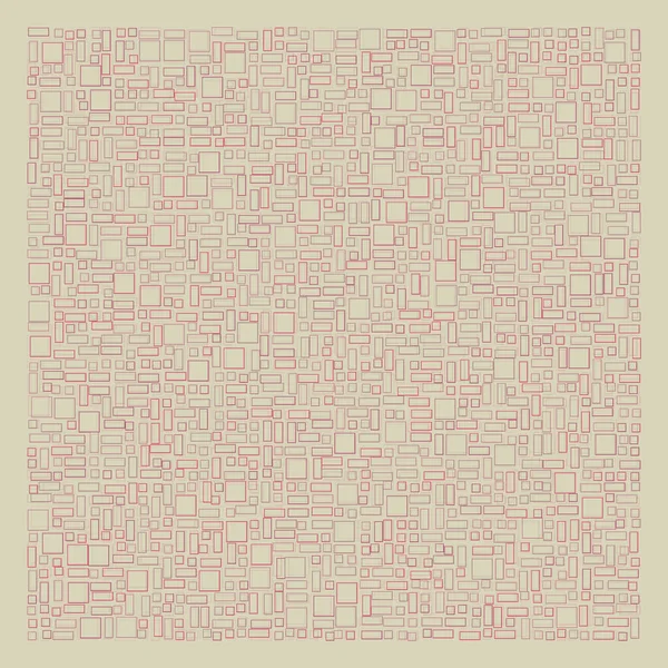 Offset Quads Generative Art Tło Sztuka Ilustracja — Wektor stockowy