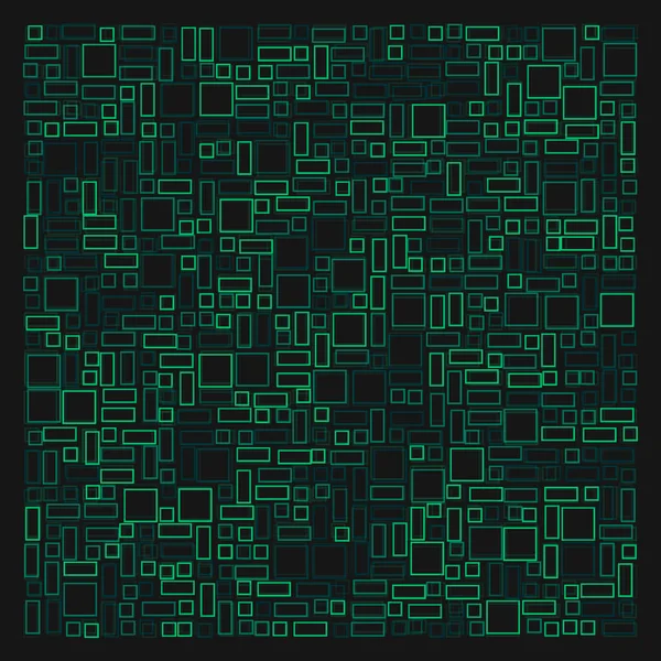 직사각 기하학적 패턴을 추상화하 일러스트 — 스톡 벡터