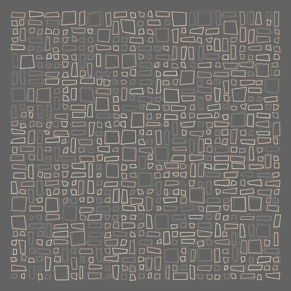 Patrón Geométrico Abstracto Con Rectángulos Ilustración Vectorial — Archivo Imágenes Vectoriales