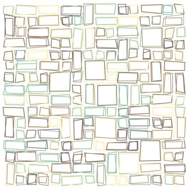 Ofset Quad üretken sanat arkaplan çizimi