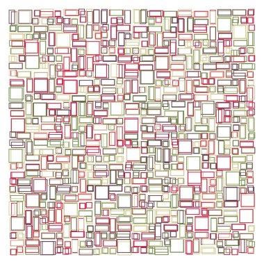 Ofset Quads üretken sanat arkaplanı 