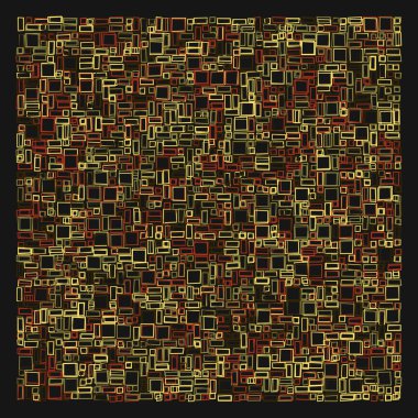 Ofset Quad üretken sanat arkaplan çizimi