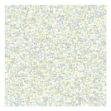 Ofset Quads üretken sanat arkaplanı 