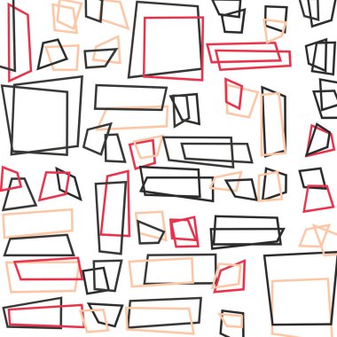 Ofset Quad üretken sanat arkaplan çizimi