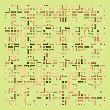 Ofset Quads üretken sanat arkaplanı 