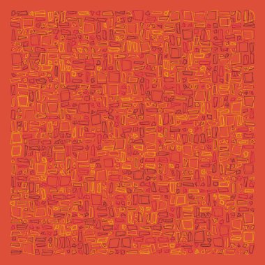 Ofset Quad üretken sanat arkaplan çizimi