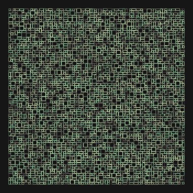 Ofset Quad üretken sanat arkaplan çizimi