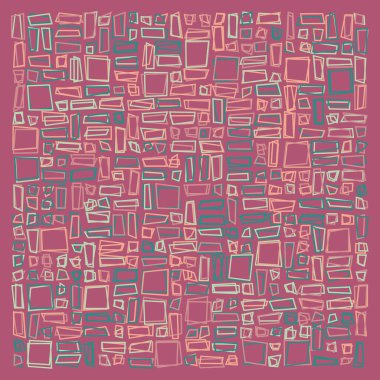 Ofset Quad üretken sanat arkaplan çizimi