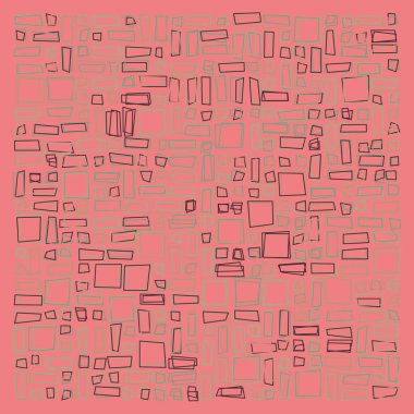 Ofset Quad üretken sanat arkaplan çizimi