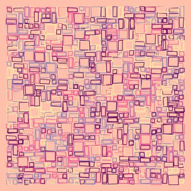 Ofset Quad üretken sanat arkaplan çizimi