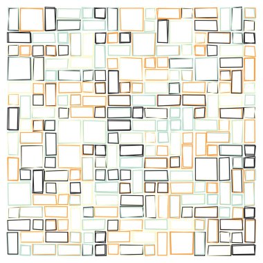 Ofset Quad üretken sanat arkaplan çizimi