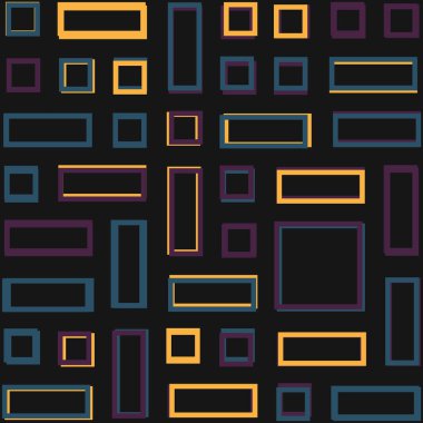 Ofset Quads üretken sanat arkaplanı 