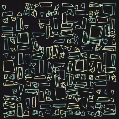 Ofset Quads üretken sanat arkaplanı 