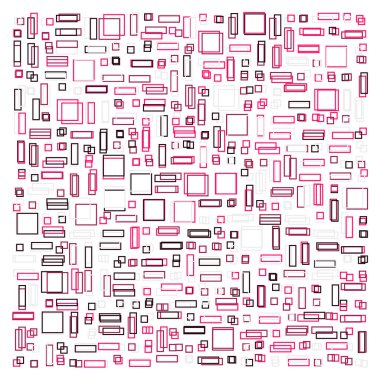 Ofset Quads üretken sanat arkaplanı 