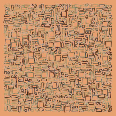 Ofset Quad üretken sanat arkaplan çizimi