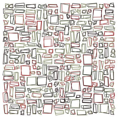 Ofset Quads üretken sanat arkaplanı 