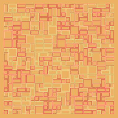 Ofset Quad üretken sanat arkaplan çizimi