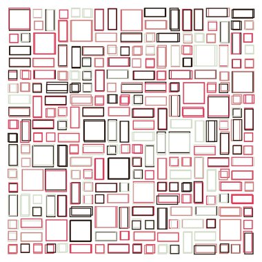 Ofset Quads üretken sanat arkaplanı 