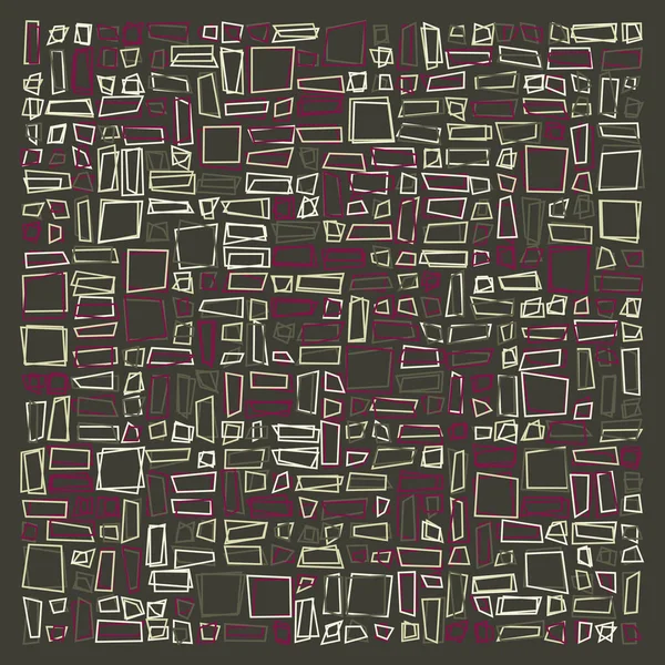 직사각 기하학적 패턴을 추상화하 일러스트 — 스톡 벡터