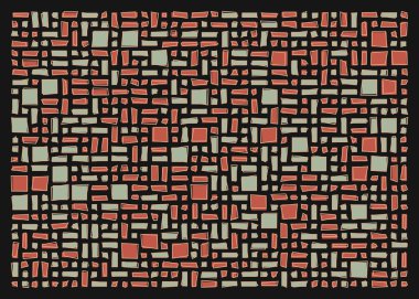 Ofset Quads üretken sanat arkaplanı 