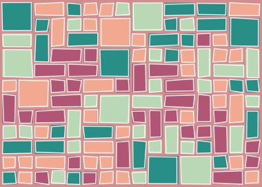 Ofset Quad üretken sanat arkaplan çizimi