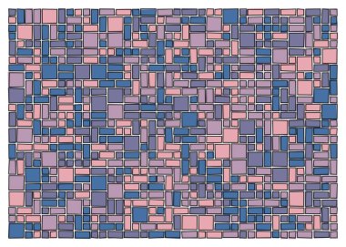 Ofset Quads üretken sanat arkaplanı 