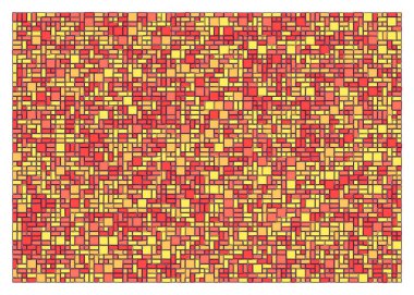 Ofset Quad üretken sanat arkaplan çizimi