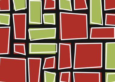 Ofset Quads üretken sanat arkaplanı 