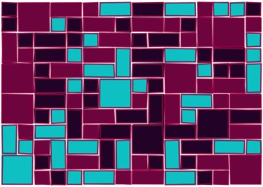 Ofset Quads üretken sanat arkaplanı 