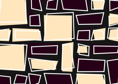 Ofset Quads üretken sanat arkaplanı 