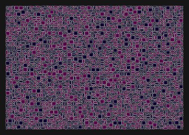 Ofset Quads üretken sanat arkaplanı 