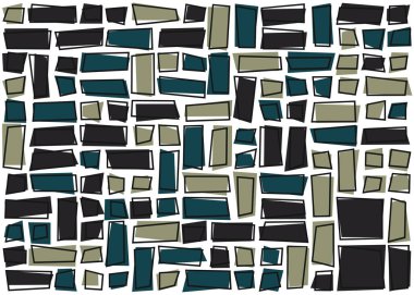 Ofset Quads üretken sanat arkaplanı 