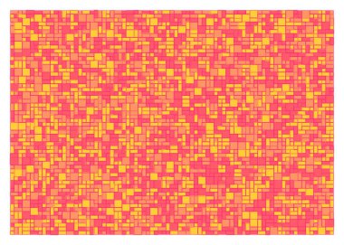 Renkli dikdörtgenlerle soyut geometrik arkaplan. Vektör illüstrasyonu