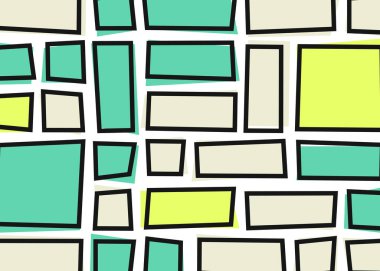 Ofset Quads üretken sanat arkaplanı 