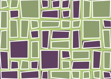 Ofset Quad üretken sanat arkaplan çizimi