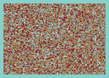 Ofset Quads üretken sanat arkaplanı 