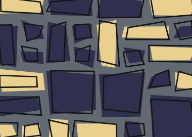 Ofset Quads üretken sanat arkaplanı 