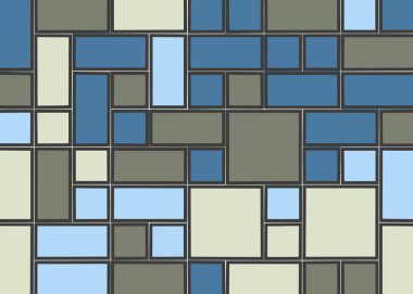 Ofset Quad üretken sanat arkaplan çizimi