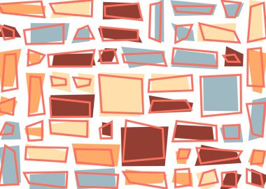 Ofset Quads üretken sanat arkaplanı 