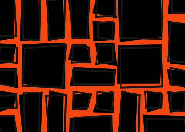 Fond Géométrique Abstrait Avec Rectangles Colorés Illustration Vectorielle — Image vectorielle
