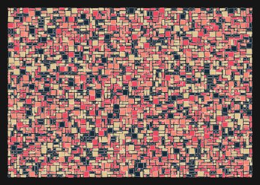 Ofset Quads üretken sanat arkaplanı 