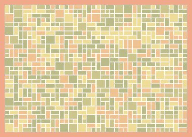 Ofset Quad üretken sanat arkaplan çizimi