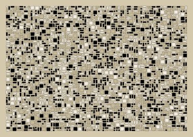 Ofset Quads üretken sanat arkaplanı 